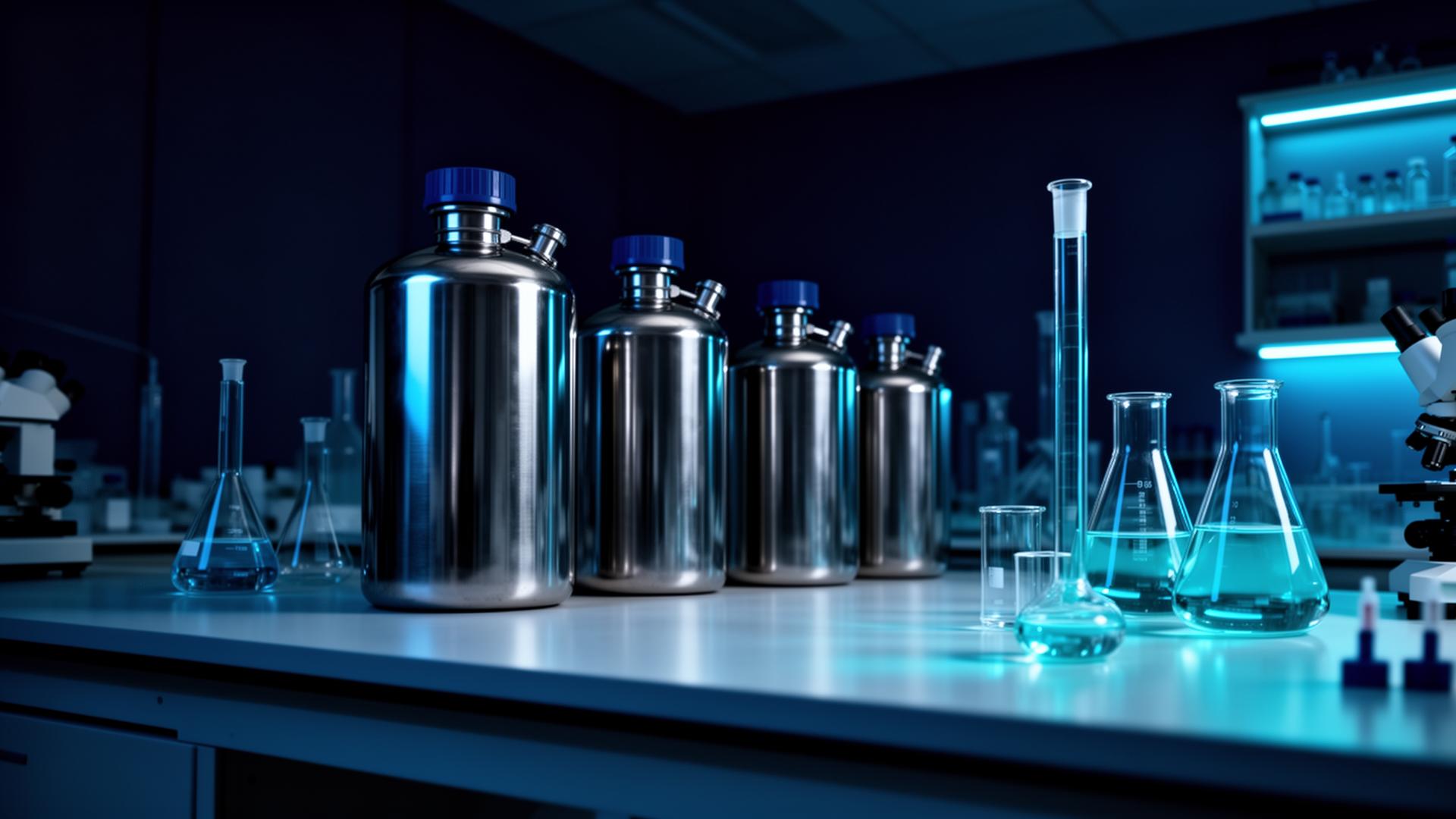 Modern chemistry laboratory