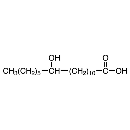 12-HSA (2-Hydroxy Stearic Acid) chemical structure