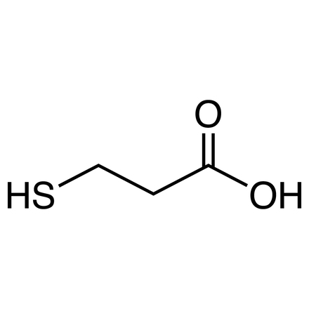 3-Mercaptopropionic Acid chemical structure