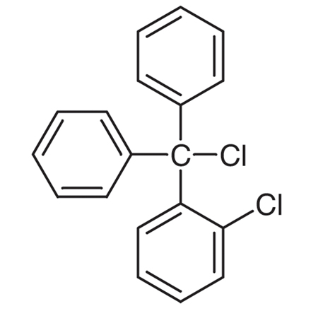 2'-Chlorophenyl-diphenyl-chloromethane chemical structure