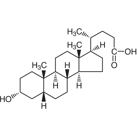 Lithocholic Acid chemical structure